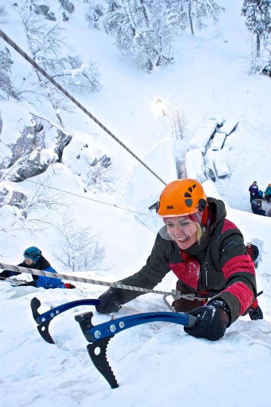 Escalada en el Hielo